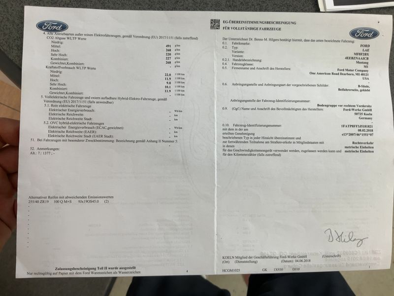 Ford Mustang 5.0 Ti-VCT V8 GT Convertible 2019 – снимка 21