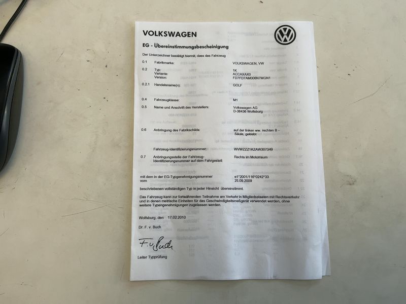 Volkswagen Golf VI 1.4 TSI Comfortline 2010 – снимка 21