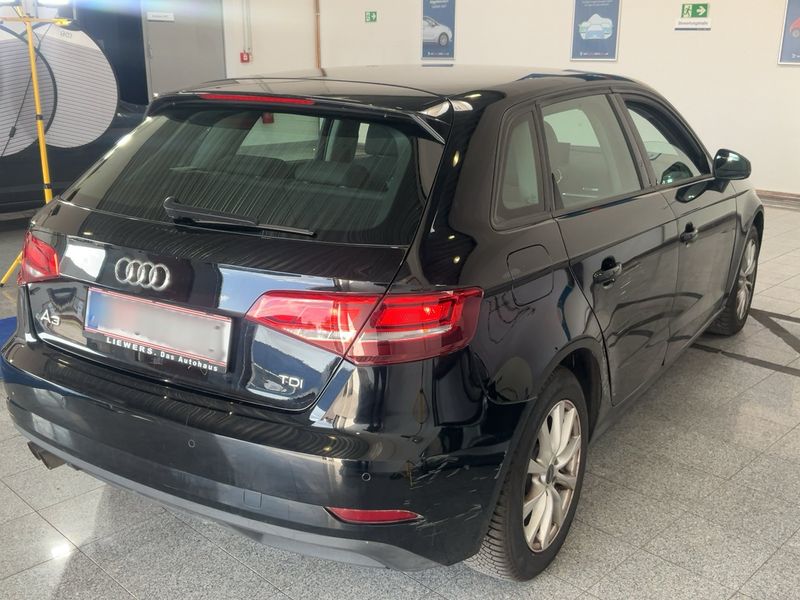 Audi A3 Sportback 2.0 TDI 2017 – снимка на щета