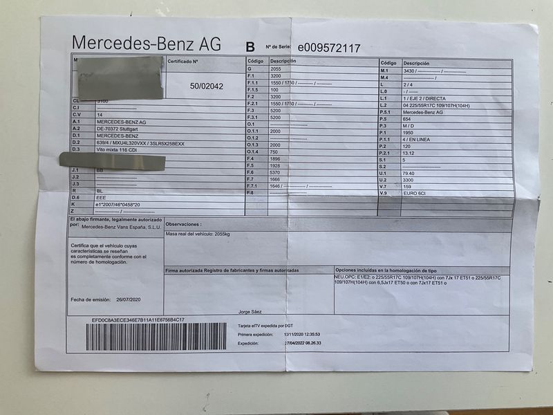 Mercedes-Benz Vito Tourer 116 CDI extralang 2020 – снимка 21