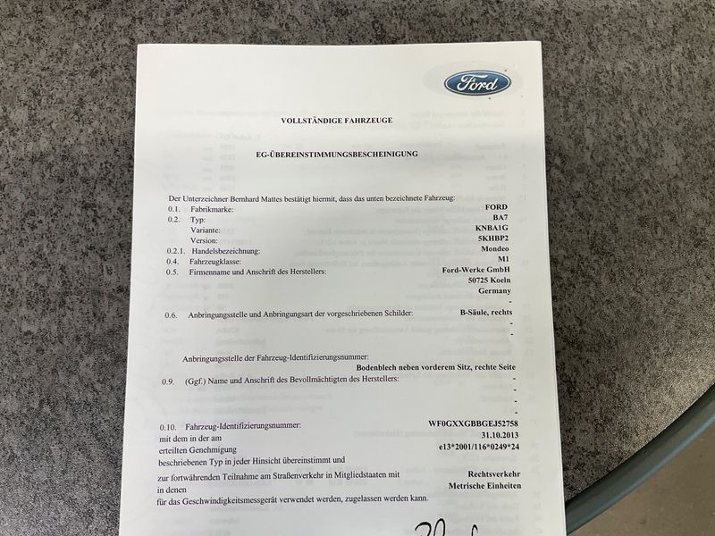 Ford Mondeo 2.2 TDCi Titanium 2014 – снимка 6