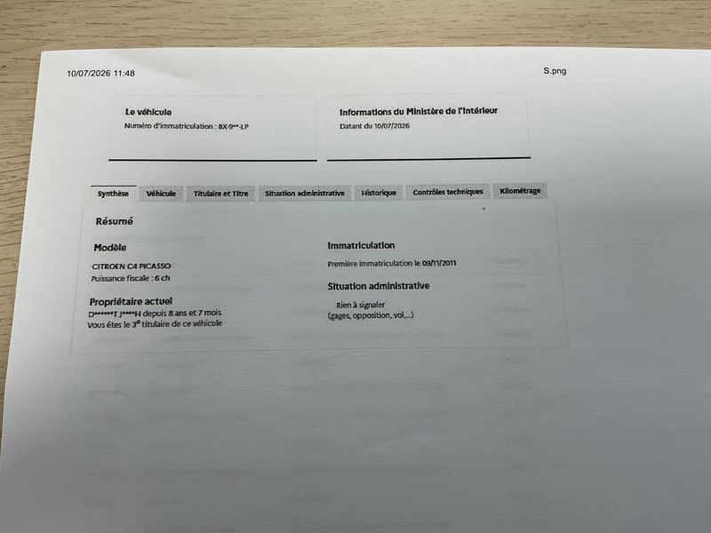 Citroen C4 Picasso 1.6 HDi Attraction 2011 – снимка 23