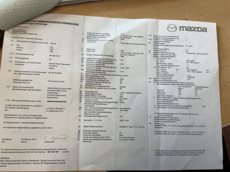 Mazda CX-5 2.2 Turbodiesel Sports-Line AWD 2014 – снимка 22