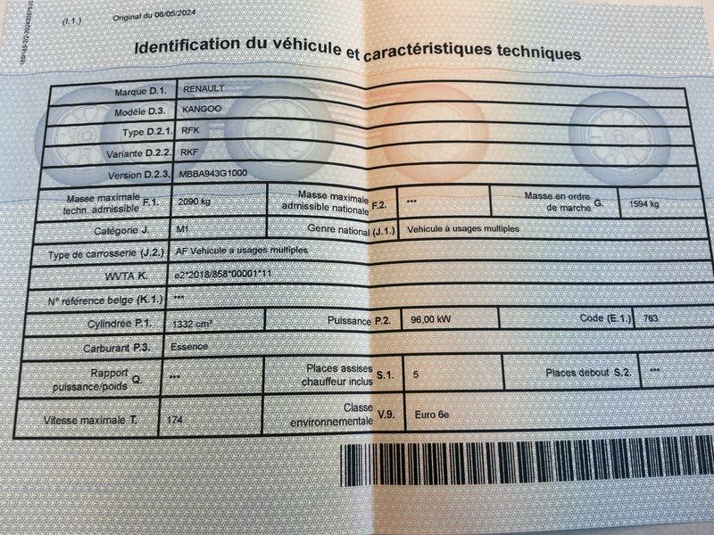 Renault Kangoo 1.3 TCe Techno 2024 – снимка 20