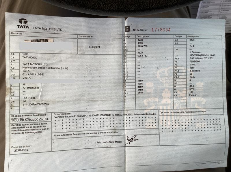 Tata Vista 1.4 Safire 2013 – снимка 21