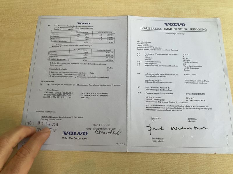 Volvo V40 Cross Country 2.0 D3 You! 2015 – снимка 22