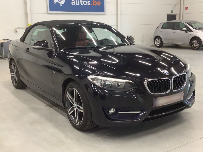 BMW 2er 220d Sport Line 2015 – снимка 12