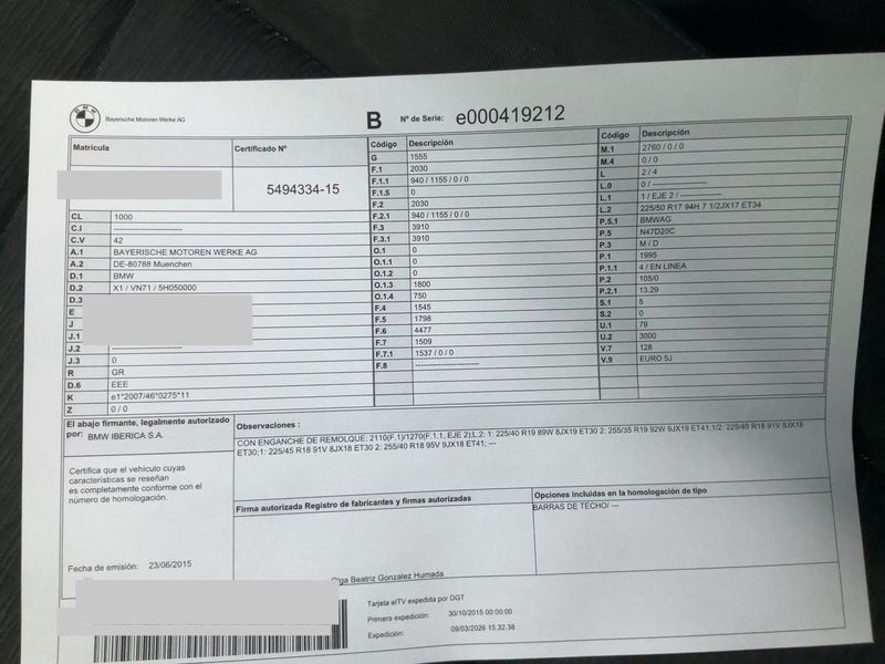 BMW X1 sDrive 18d 2015 – снимка 21