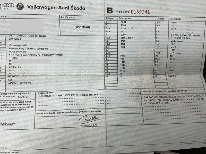 Volkswagen Tiguan 2.0 TDI Excellence 4Motion BlueMotion Tech 2012 – снимка 21