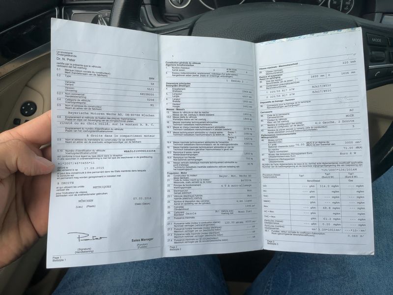 BMW 5er 520d 2016 – снимка 16