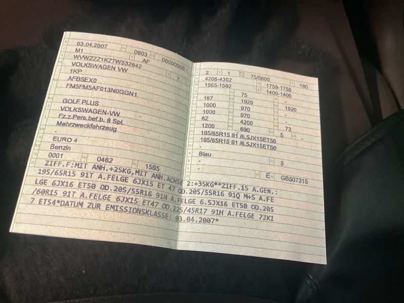 Volkswagen Golf V Plus 1.6 Goal 2007 – снимка 5