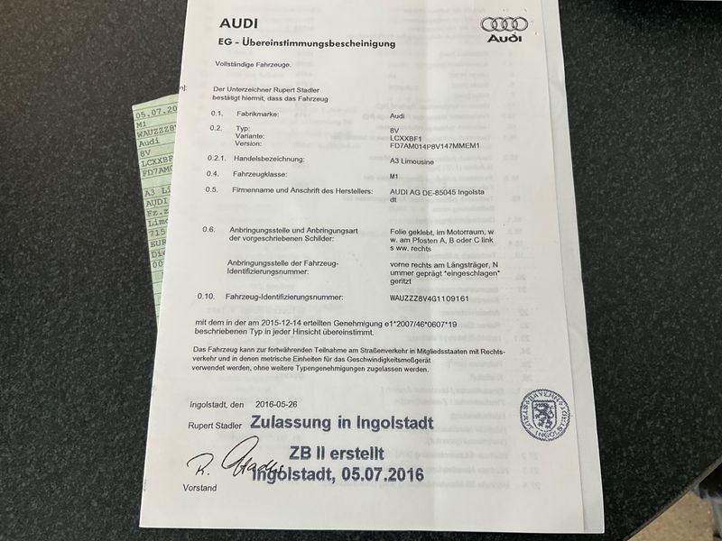 Audi A3 Limousine 1.6 TDI Ambiente 2016 – снимка 21
