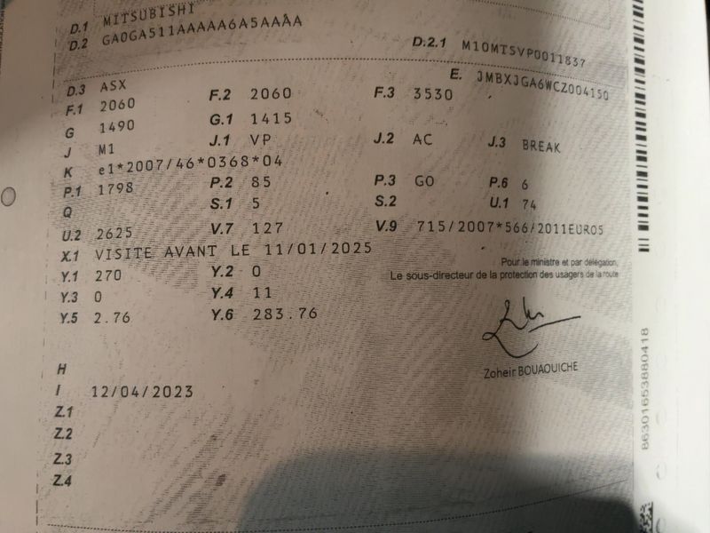 Mitsubishi ASX 1.8 DI-D Invite 2WD 2013 – снимка 20