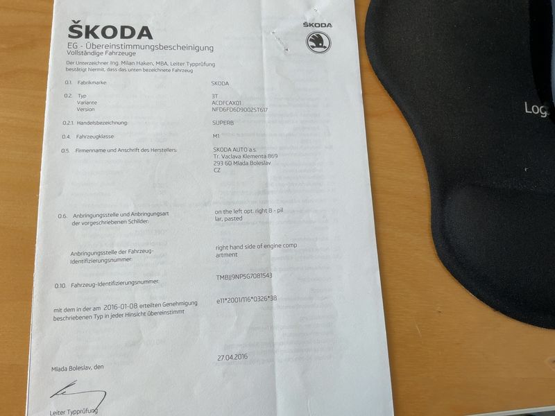 Skoda Superb 2.0 TDI Style 2016 – снимка 22