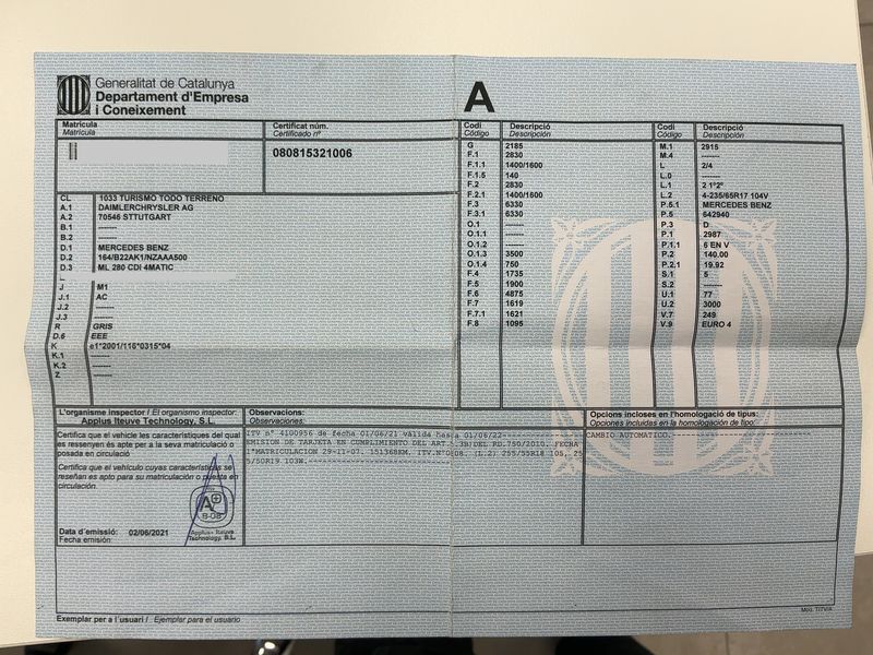 Mercedes-Benz M-Klasse ML 280 CDI 2007 – снимка 21