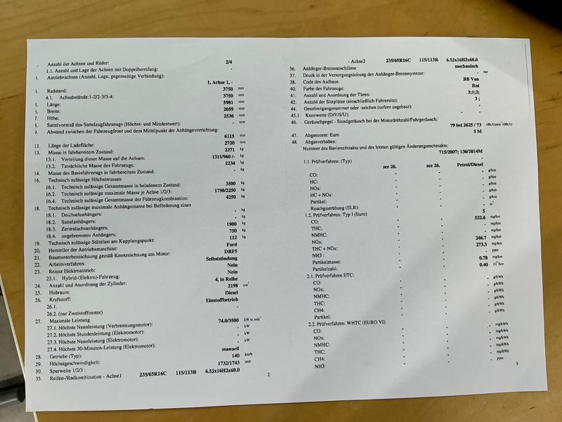 Ford Transit 2.2 TDCi 350 L3 Trend 2016 – снимка 21