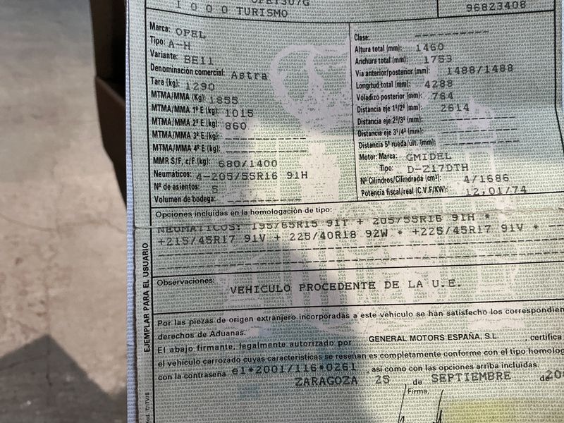 Opel Astra 1.7 CDTI Enjoy 2008 – снимка 6