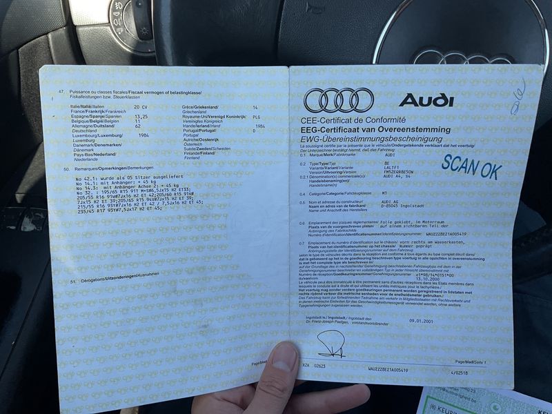 Audi A4 2.0 2001 – снимка 6