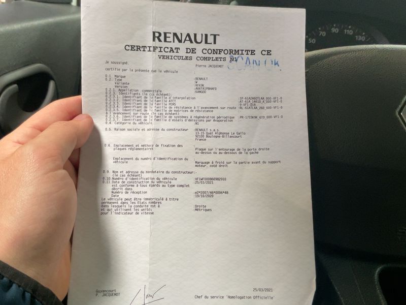 Renault Kangoo 1.5 BLUE dCi Rapid Maxi Extra 2021 – снимка 22