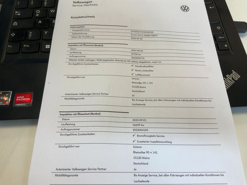 Volkswagen Touran 2.0 TDI Comfortline BlueMotion Tech 2020 – снимка 21