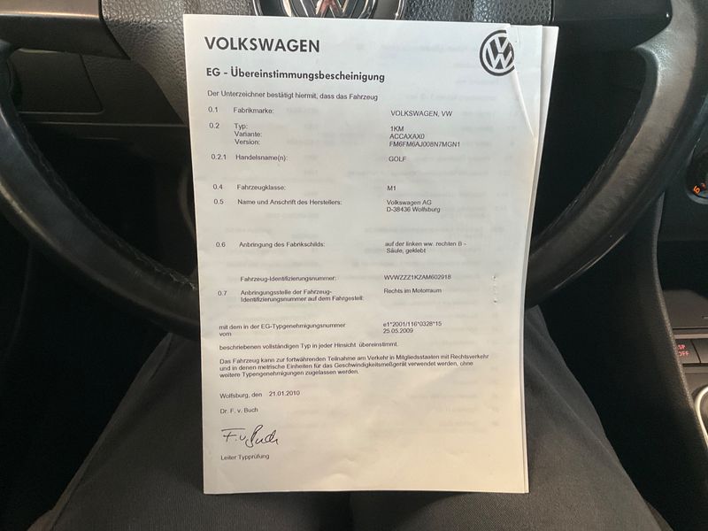 Volkswagen Golf VI 1.4 TSI Comfortline 2010 – снимка 6
