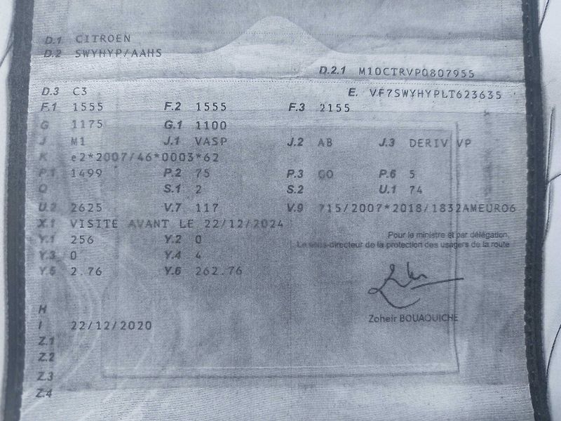 Citroen C3 1.5 Blue-HDi Société Feel Nav 2020 – снимка 15