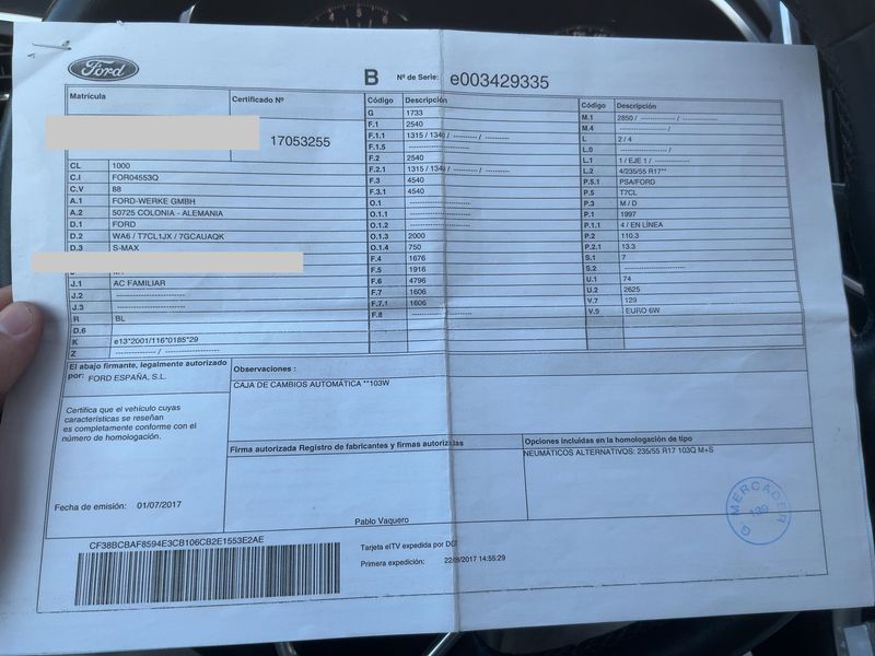 Ford S-Max 2.0 TDCi Titanium 2017 – снимка 21