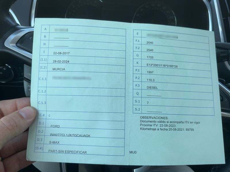 Ford S-Max 2.0 TDCi Titanium 2017 – снимка 20