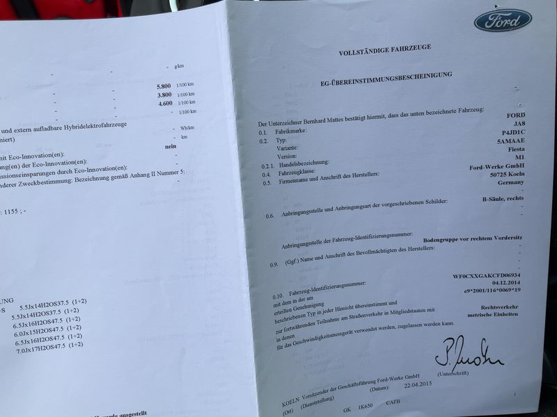 Ford Fiesta 1.0 SYNC Edition 2015 – снимка 22