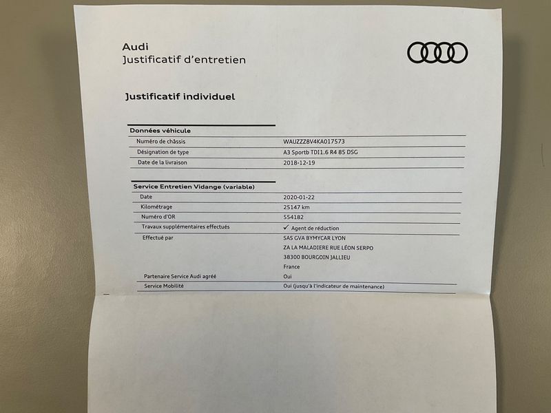 Audi A3 Sportback 1.6 TDI Business Line 2018 – снимка 24