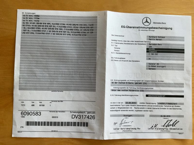 Mercedes-Benz C-Klasse C 180 CGI BlueEfficiency Avantgarde 2010 – снимка 22