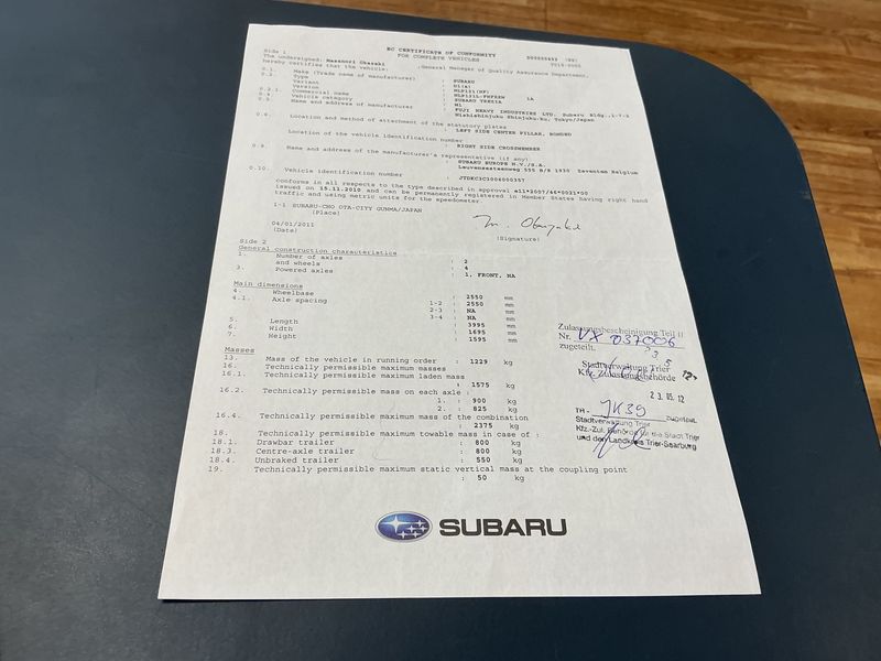Subaru Trezia 1.4 Diesel Comfort 2012 – снимка 6
