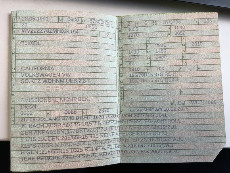 Volkswagen T4 California 2.4 Diesel Aufstelldach 1991 – снимка 20