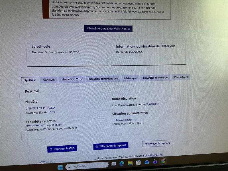 Citroen C4 Picasso 1.6 HDi Ambiance 2007 – снимка 6