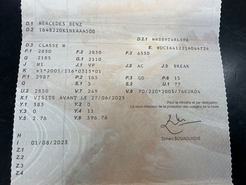 Mercedes-Benz M-Klasse ML 320 CDI 2005 – снимка 5
