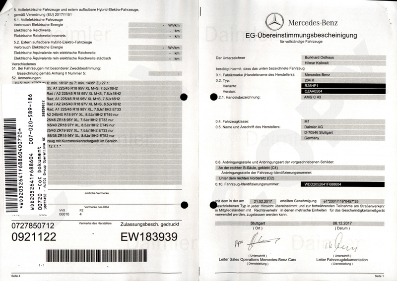 Mercedes-Benz C-Klasse C 43 AMG T 4Matic 2017 – снимка 21