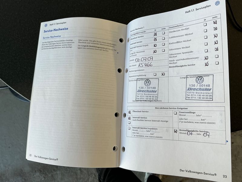Volkswagen Golf V 1.6 Comfortline 2005 – снимка на щета
