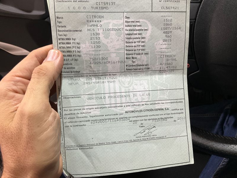 Citroen C5 1.6 HDi Seduction 2012 – снимка 6