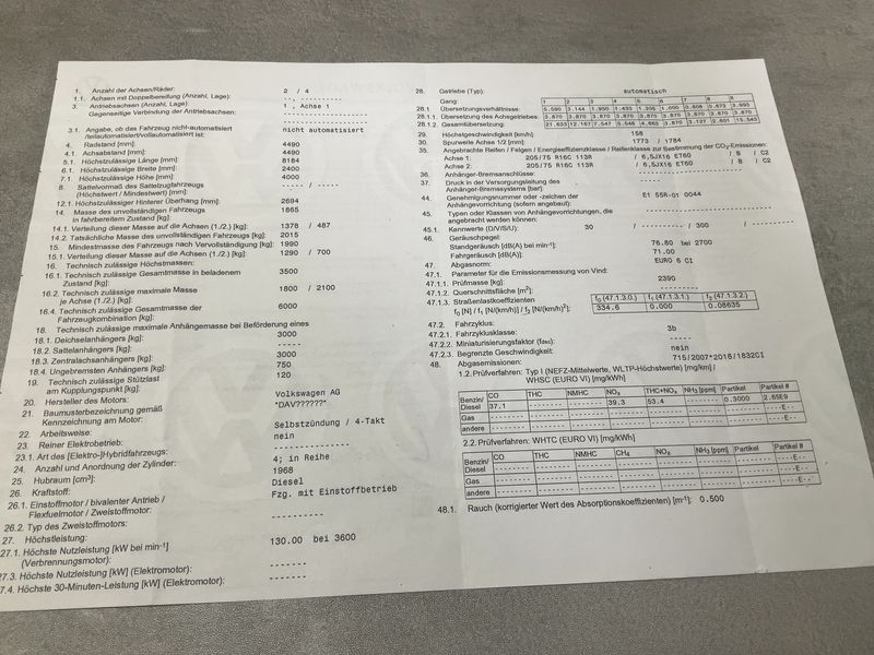 Volkswagen Crafter 2.0 TDI Pritsche 35 lang FWD 2021 – снимка 21