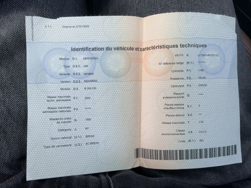 Mercedes-Benz B-Klasse B 200 CDI Standard 2012 – снимка 20