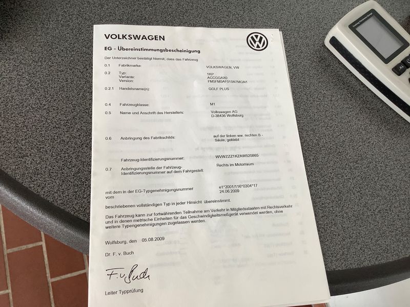 Volkswagen Golf VI Plus 1.4 Trendline 2009 – снимка 6