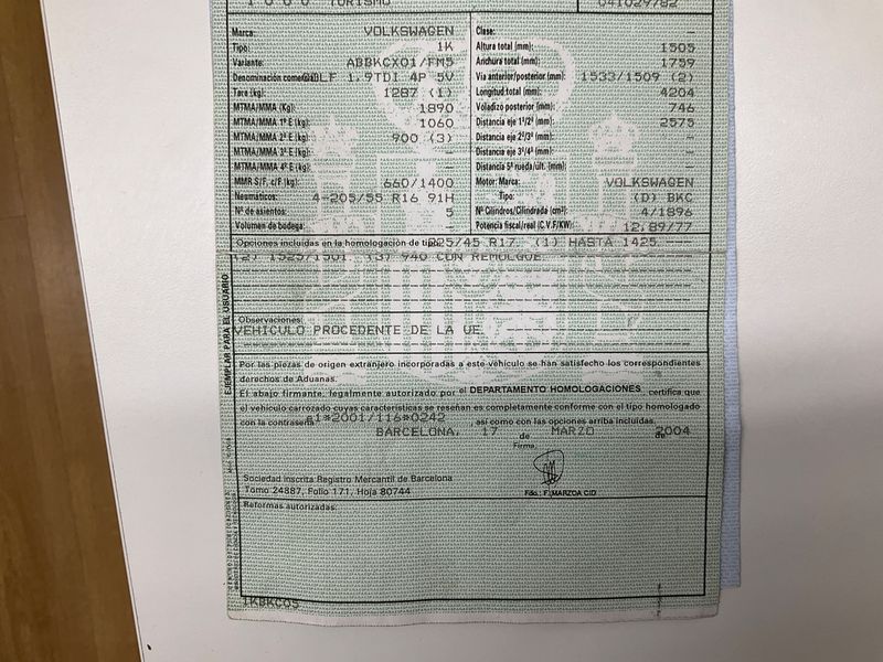 Volkswagen Golf V 1.9 TDI Sportline 2004 – снимка 6