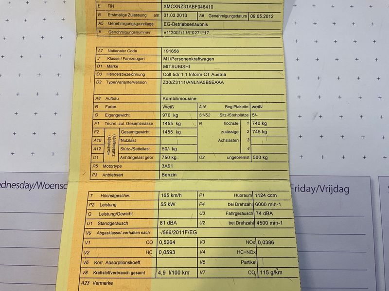 Mitsubishi Colt 1.1 ClearTec Inform 2013 – снимка 5