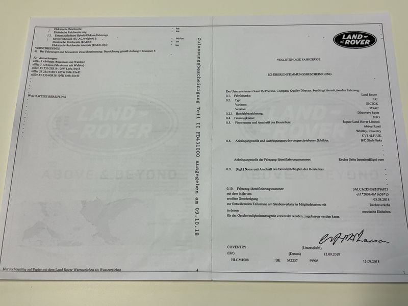 Land Rover Discovery Sport 2.0 Td4 HSE 2018 – снимка 21