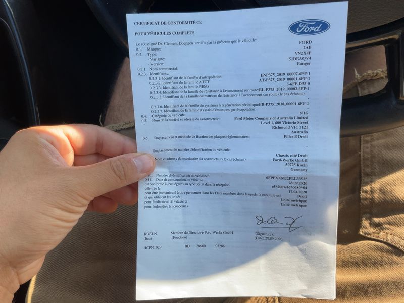 Ford Ranger 2.0 TDCi Doppelkabine 4x4 Wildtrak 2020 – снимка 21