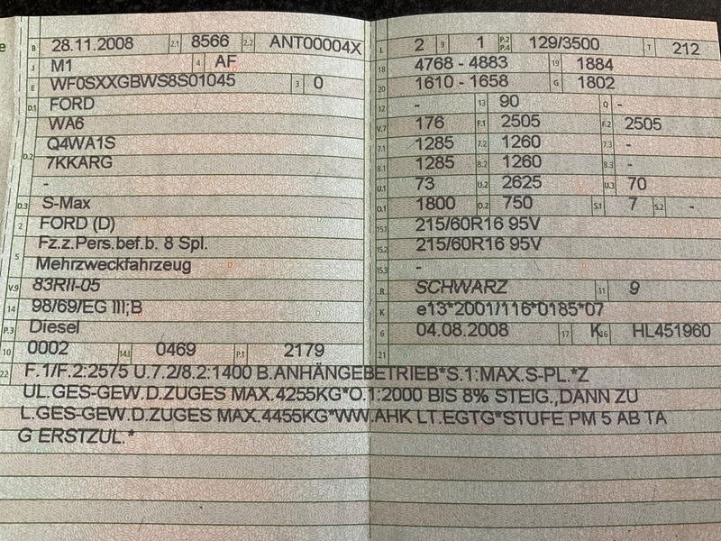 Ford S-Max 2.2 TDCi Titanium 2008 – снимка 5