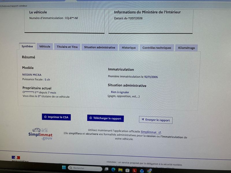 Nissan Micra 1.2 Acenta 2005 – снимка 6