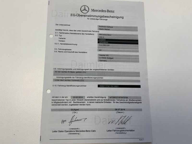 Mercedes-Benz CLA-Klasse CLA 200 d 2014 – снимка 23