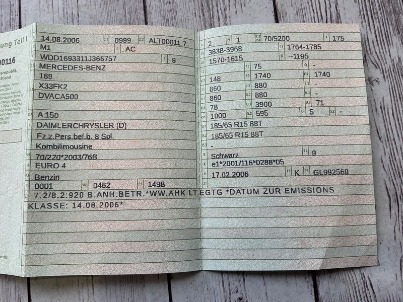 Mercedes-Benz A-Klasse A 150 Elegance 2006 – снимка 5