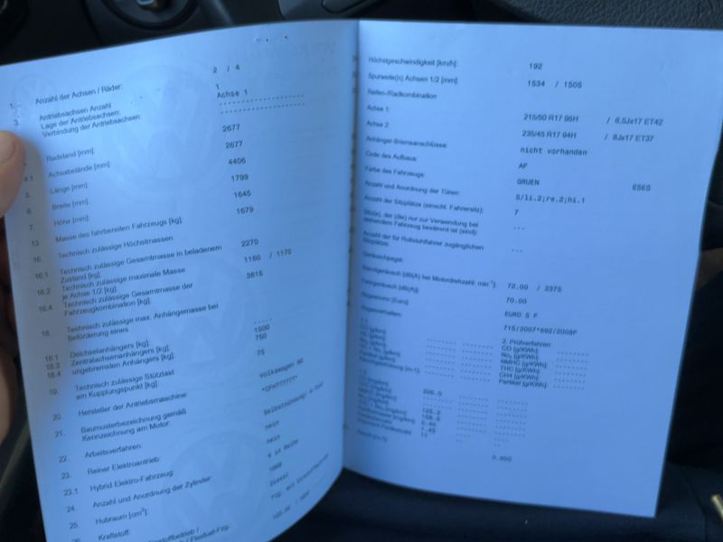 Volkswagen Touran 2.0 TDI CrossTouran 2012 – снимка 21